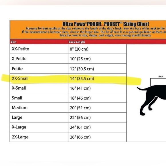 Ultra Paws Raincoat Slicker Size XXS - Picture 6 of 8